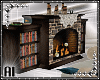 *Snow* Book Fireplace