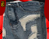 jeans ripped