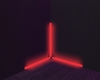 Corner Neon Lamp Red