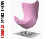 Stylish Chair (pink)