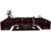 Red&Black Couch set
