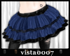 [V7] Blue Tulle Skirt