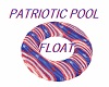 PATRIOTIC POOL FLOAT