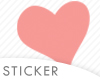 L| STICKER - Heart