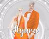 M' Gown Orange