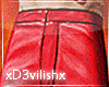 ♛ Red Devil Pants