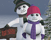 Snowmen Merry Christmas
