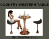 COUNTRY WESTERN TABLE