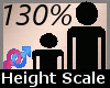 Height Scale 130% F