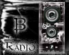 -Bhx- Black Silver Radio