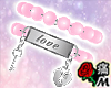 蝶 Love Pk Bracelet L