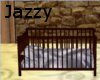 Jazzy-Silver Wood Crib