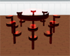 blood rose bar table