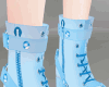 C! Chunky Boots - Blue