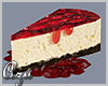 Cherry Cheese Cake Slice