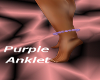 Purple Ankle Bracelett
