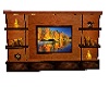 Brown&Gold Wall Unit