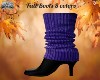 FALL PURPLE BOOTS