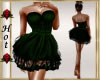 ~H~Hots Frilly Dress Grn