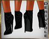 (A1)Black heels corset