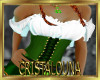 Busty St Patrick corset