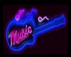 Animated Guitar Sign