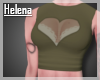 ✿ Army Sheer Top 2 W