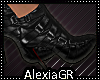 [A] Fria Black Booties