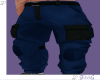 [Gel]Utility Pants Blue