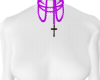 Purple Chain In Mouth