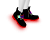 Black LightUp Boots