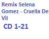 Rmx Selena G Cruella DeV