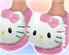 ♡ hello kitty slippers