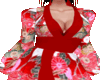 XK* Red Floral Kimono