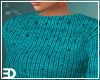 Teal Gemstone Sweater