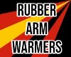 Rubber arm warmers