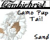 Sand Camo Pup Tail