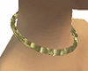 Pounded Gold Necklace
