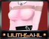 LS~SLIM SATIN PINK/BLK