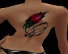 *AE* Rose Back Tattoo