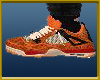 Orange shoes