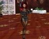 Black 2pc Club Dress