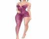 Rose Sheer Slipt Dress