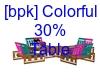 [bpk]Colorful 30% Table