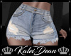 ~K Lazy Dayz Shorts Blue