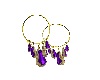Royal Purple Earrings