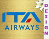 ITA Airways golden pin