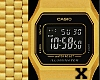 Gold x Casio