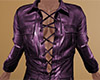 Purple Leather Shirt 3 M