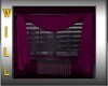 pink curtains